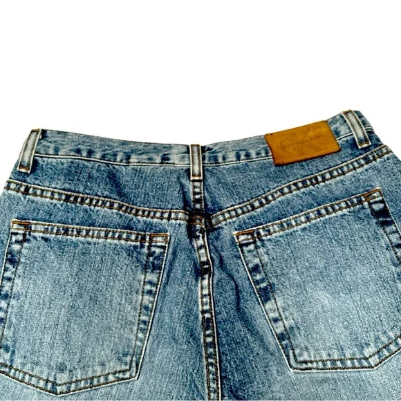 Vintage Calvin Klein Jeans Rare 90s Blue Jeans - Picture 4 of 12
